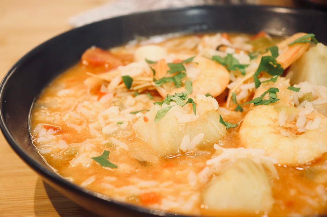 Fragrant Monkfish Rice Stew