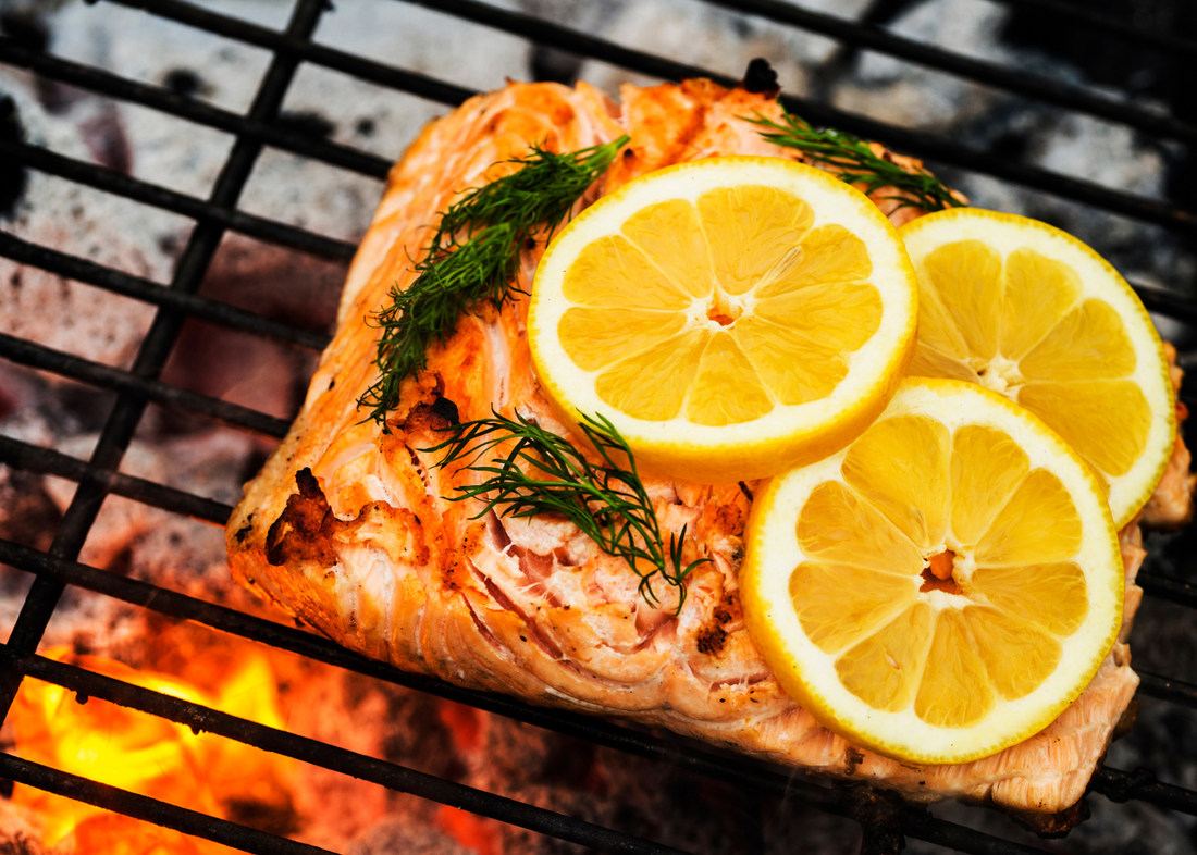 How to barbecue a whole side of salmon?