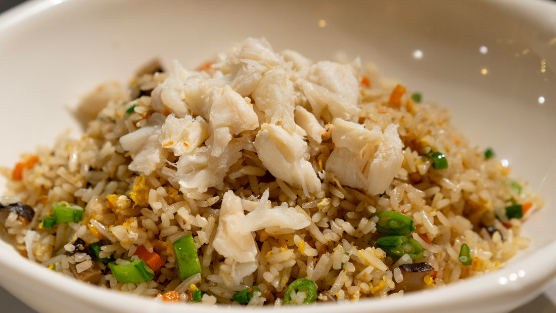 Asian crab fried rice